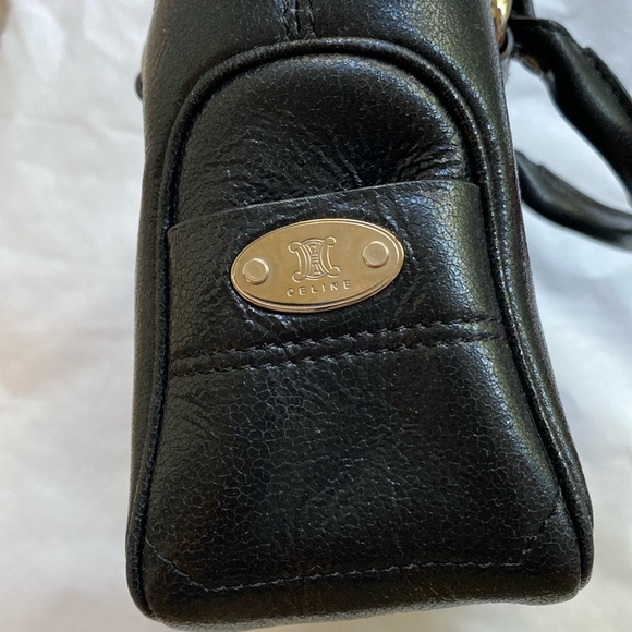 Celine Mini Hobo in black (shimmer) Top Handle Slouchy Y2K Luxury - Picture 4 of 16